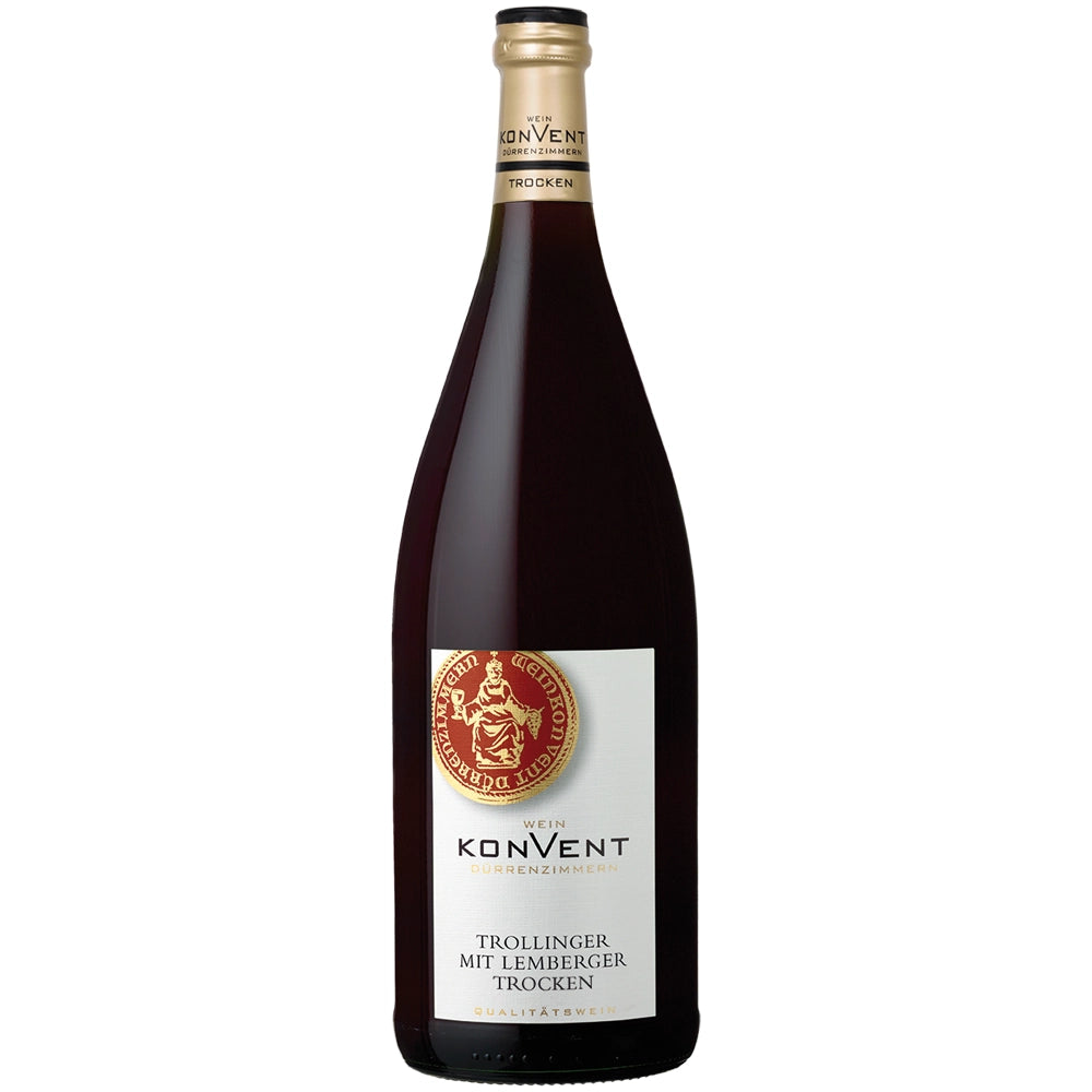 Weinkonvent Dürrenzimmern Trollinger Lemberger QbA trocken 12x 1 Liter (MEHRWEG)
