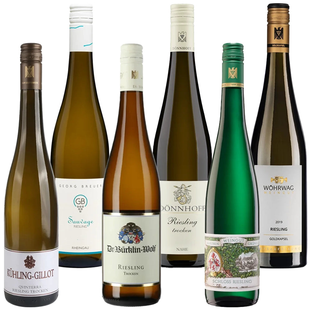 6er Probierpaket "Riesling von Deutschlands Spitzenweingütern"