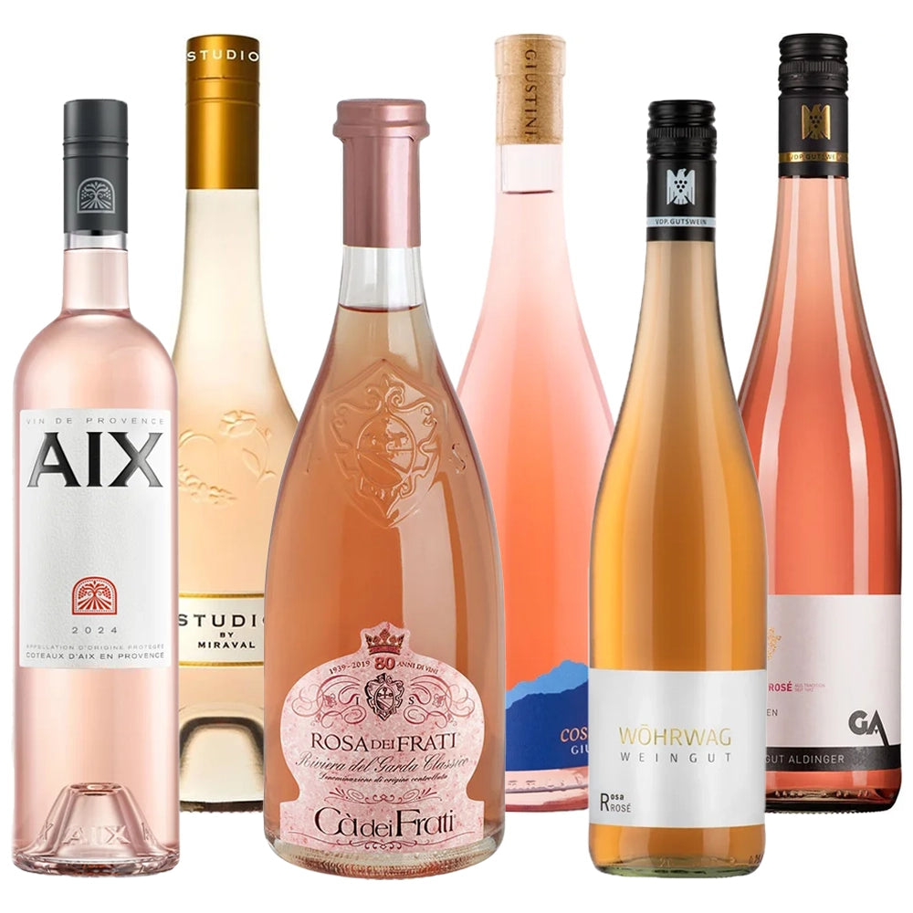 6er Probierpaket "Rosé-Reise durch Europa"
