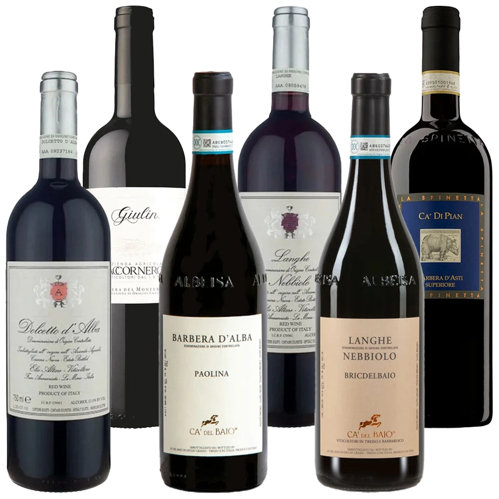 6er Probierpaket "Best of Piemont"