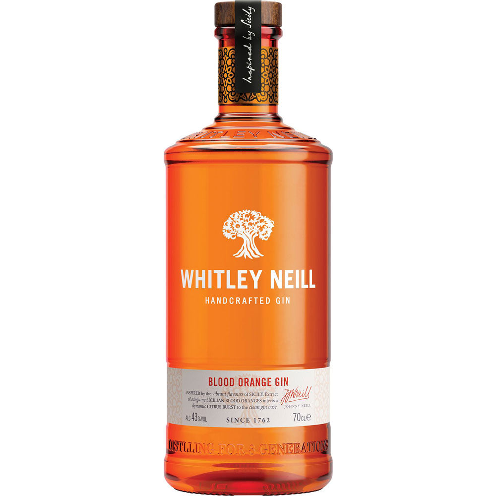 Whitley Neill Handcrafted Blood Orange Gin 43% 0,7 Liter