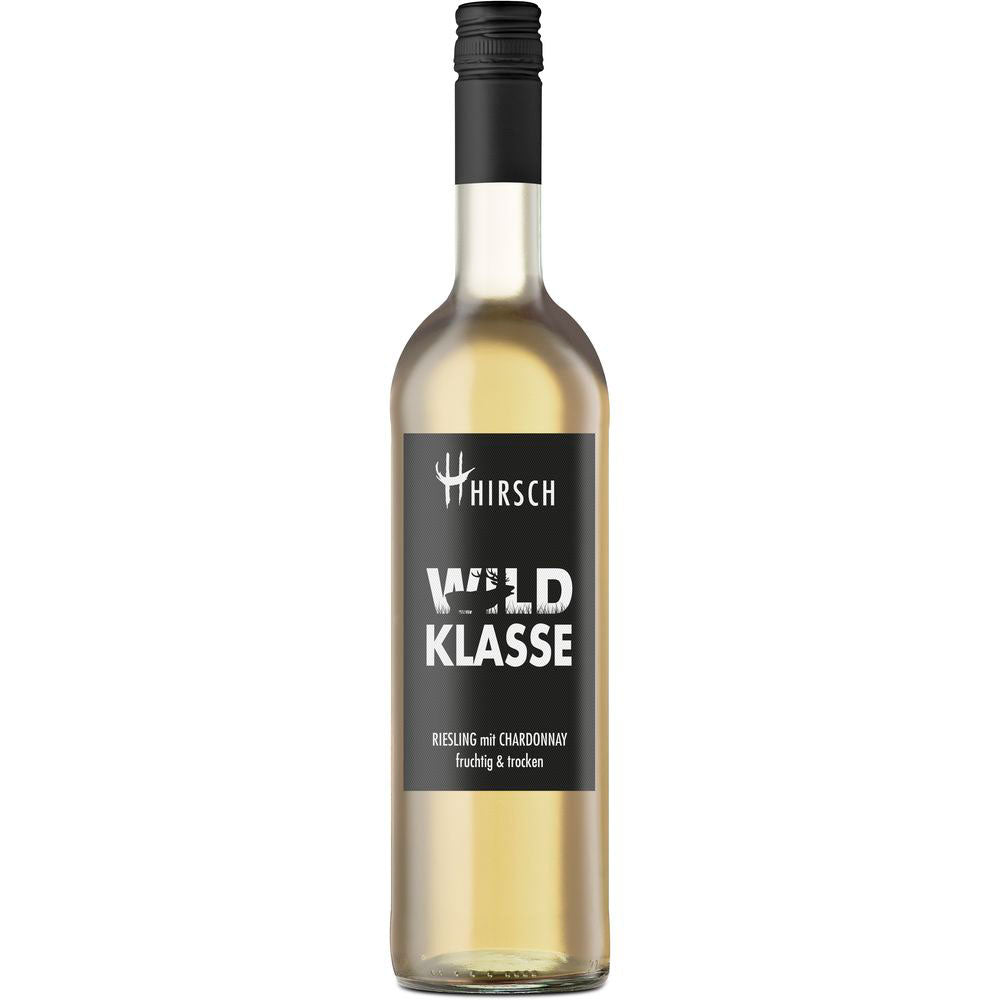 Christian Hirsch Wildklasse Riesling Chardonnay fruchtig & trocken 2024