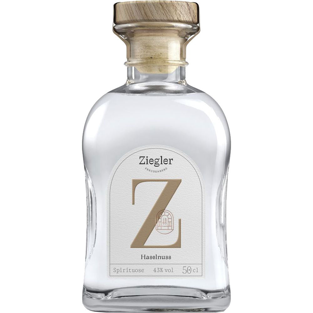Ziegler Haselnuss Spirituose 43% 0,5 Liter