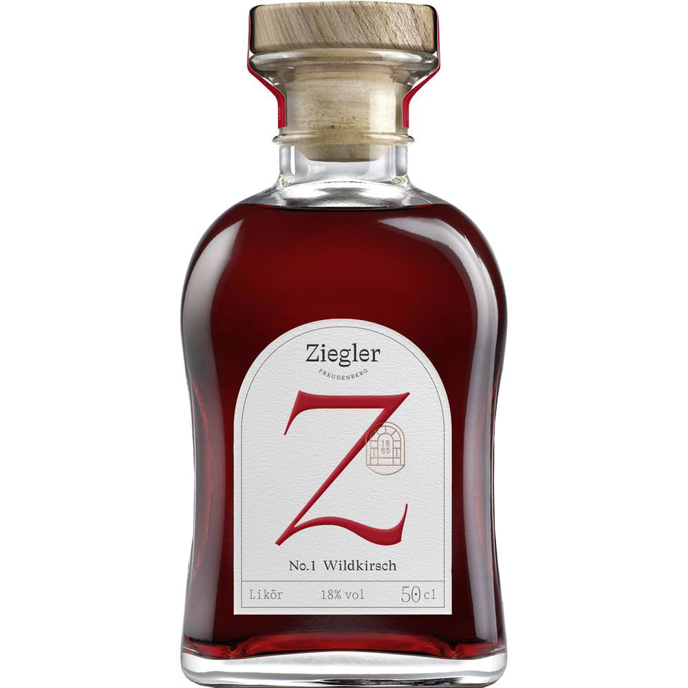 Ziegler No.1 Wildkirsch Likör 18% 0,5 Liter