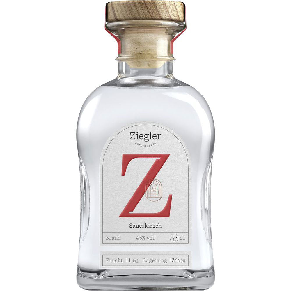 Ziegler Sauerkirsch Brand 43% 0,5 Liter