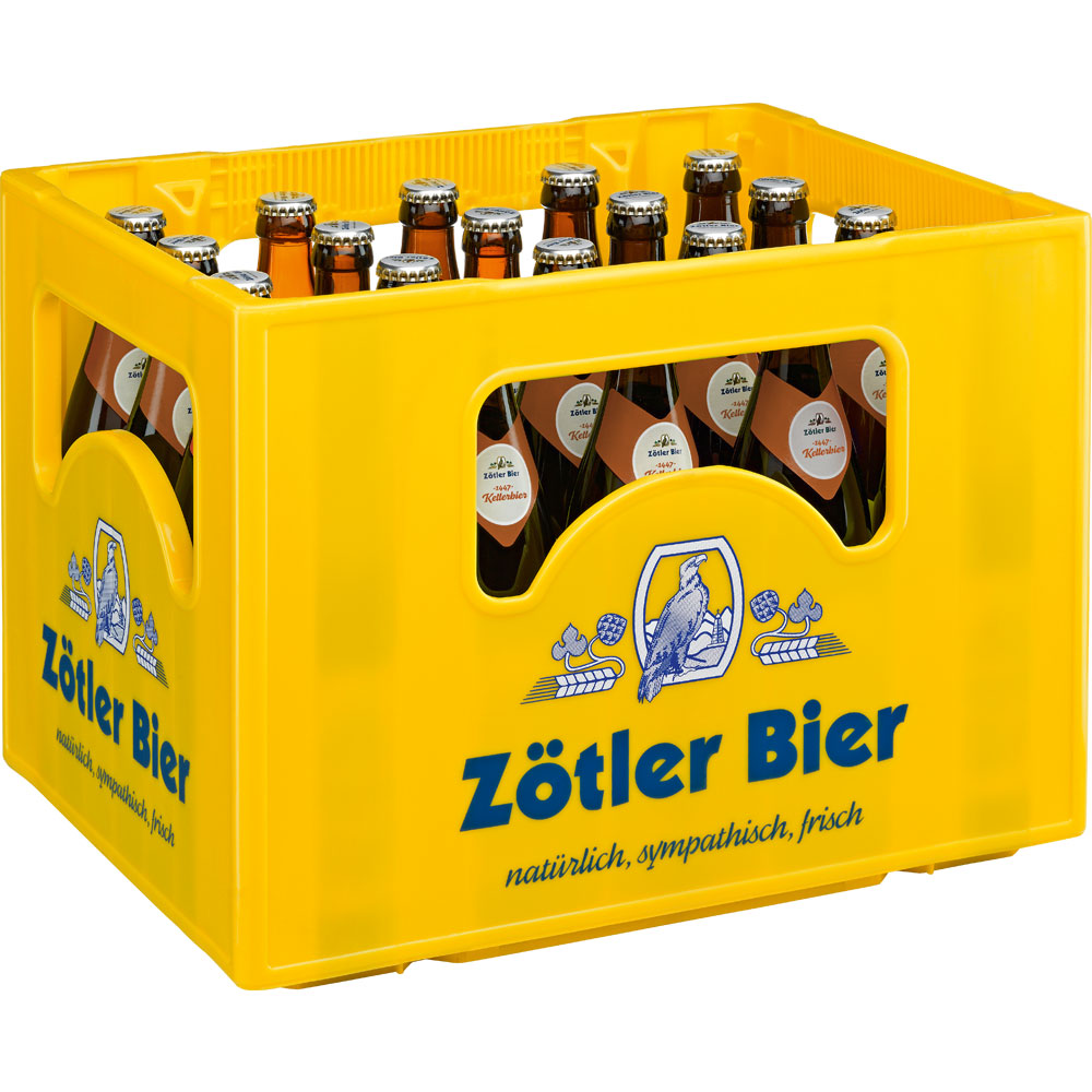 Zötler 1447 Kellerbier 20x 0,5 Liter (MEHRWEG)