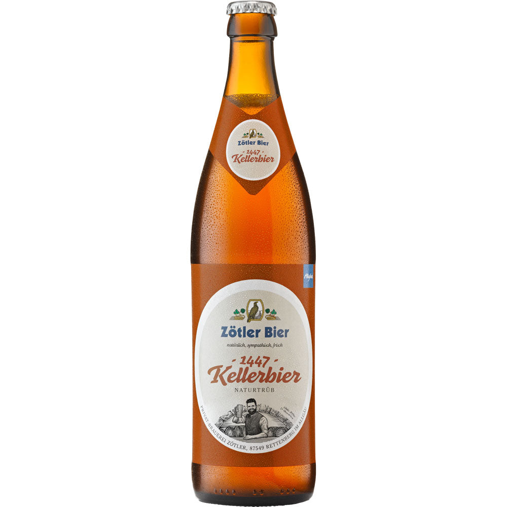 Zötler 1447 Kellerbier 20x 0,5 Liter (MEHRWEG)