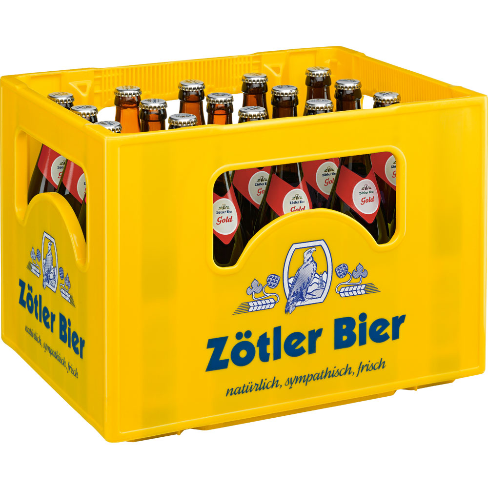 Zötler Gold Export 20x 0,5 Liter (MEHRWEG)
