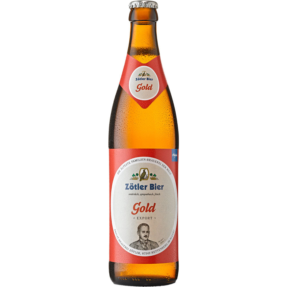 Zötler Gold Export 20x 0,5 Liter (MEHRWEG)