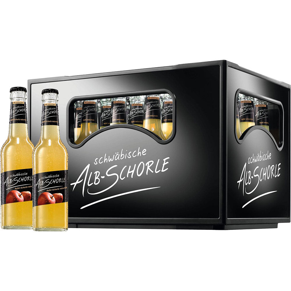 Zwiefalter Alb-Schorle Apfel-naturtrüb 24x 0,33 Liter (MEHRWEG)
