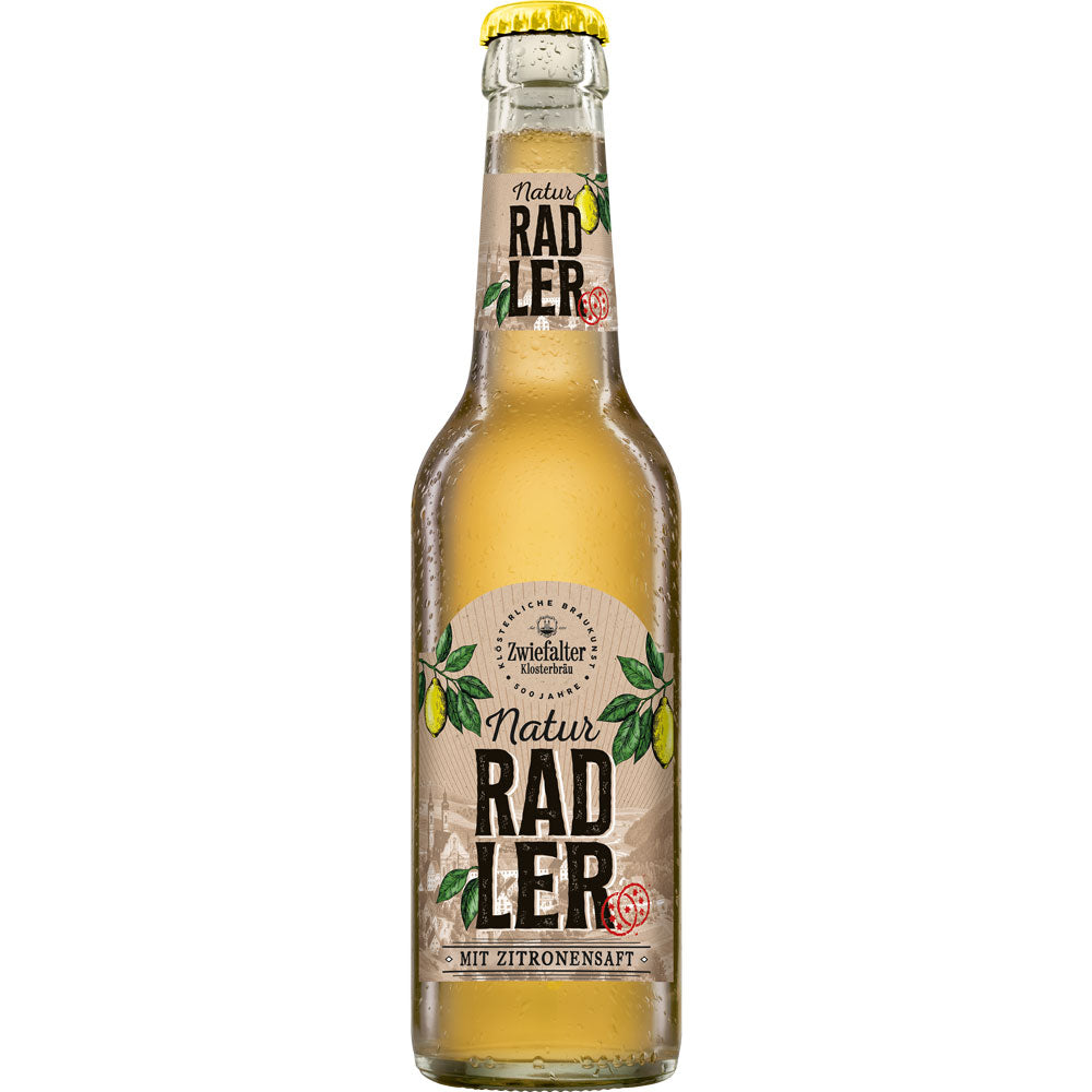 Zwiefalter Natur Radler trüb 24x 0,33 Liter (MEHRWEG)