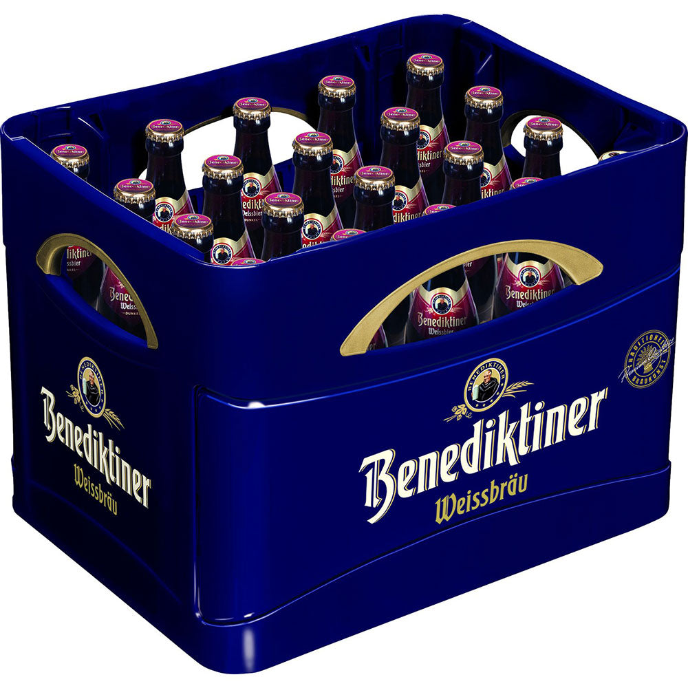 Benediktiner Weißbier Dunkel 20x 0,5 Liter (MEHRWEG)