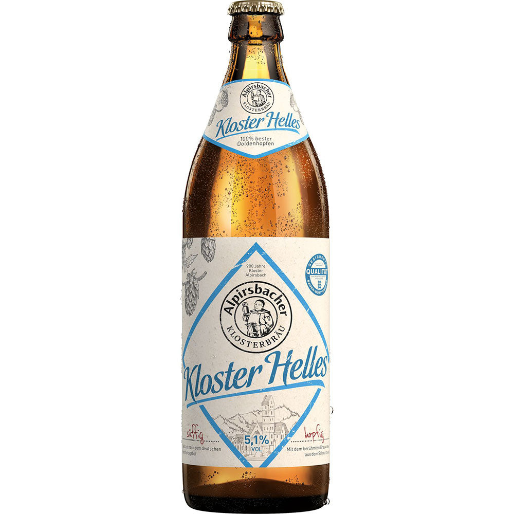 Alpirsbacher Kloster Helles 20x 0,5 Liter (MEHRWEG)