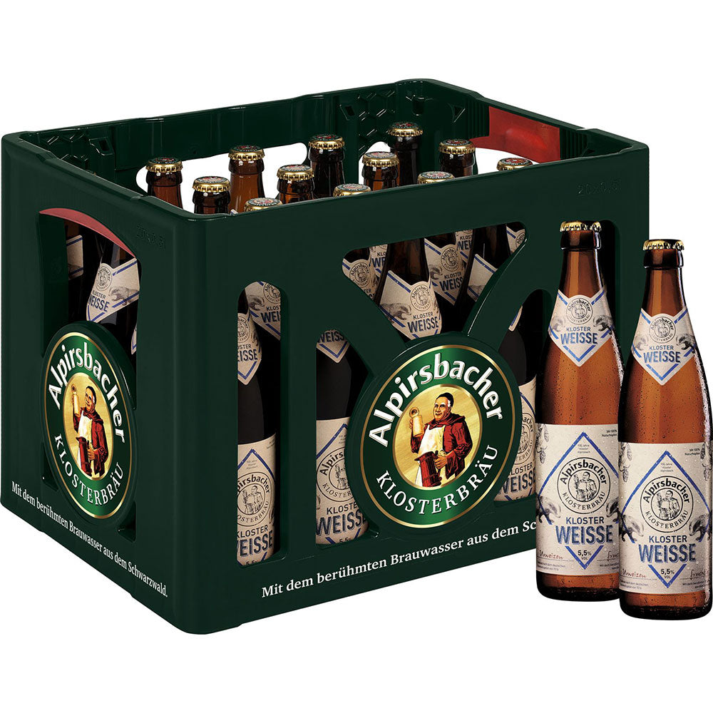 Alpirsbacher Klosterweiße 20x 0,5 Liter (MEHRWEG)
