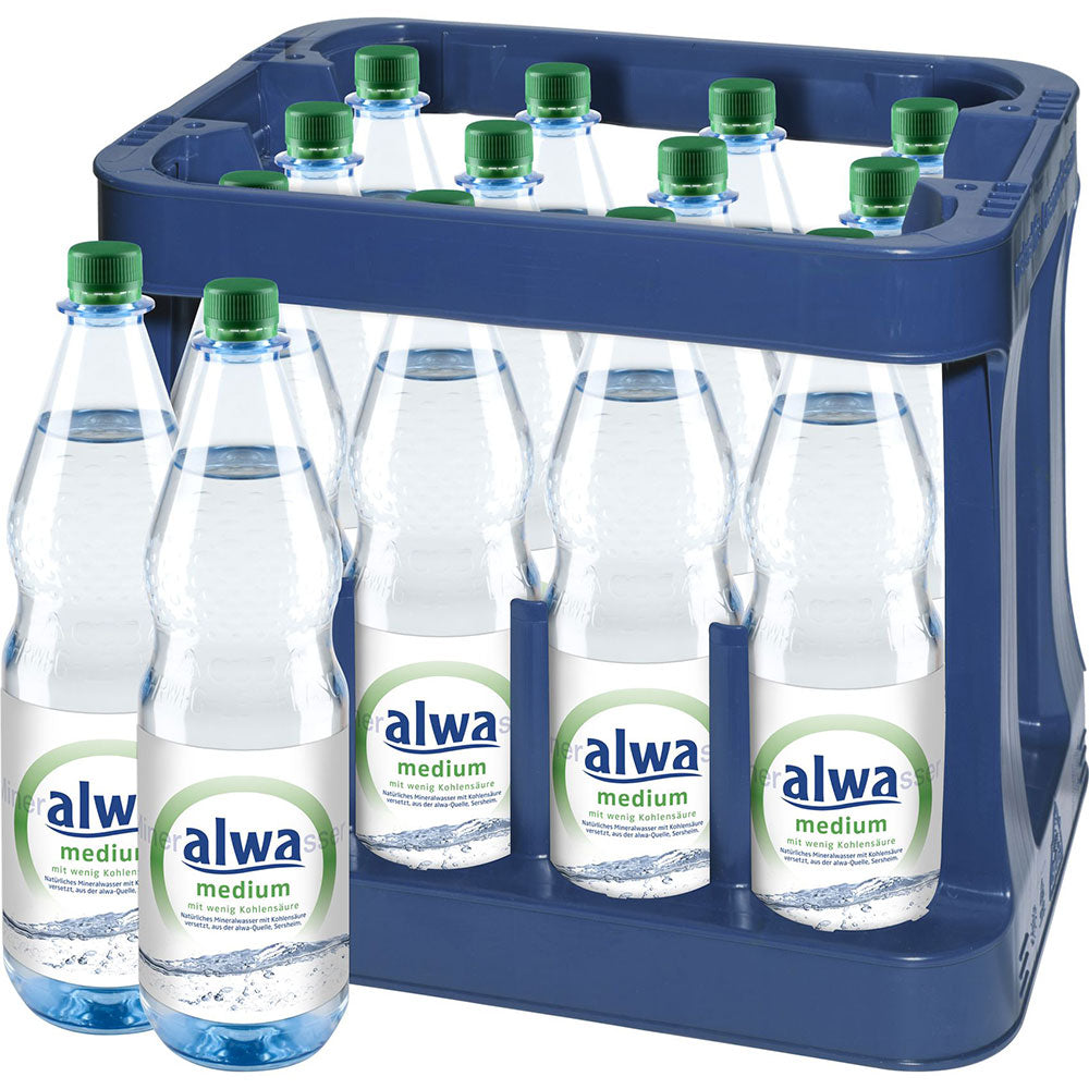 Alwa Medium PET 12x 1 Liter (MEHRWEG)