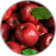 Rote Äpfel in Nahaufnahme als visuelle Darstellung des fruchtigen Aromas in Weißwein