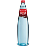 Eine hohe Glasflasche Bad Dürrheimer Kostbar Mineralwasser Classic Exklusiv (MEHRWEG), 0,75L, von der Marke Bad Dürrheimer.