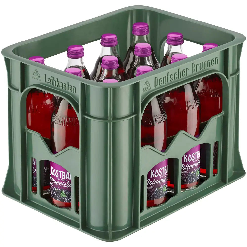Bad Dürrheimer Kostbare Schwarze Johannisbeere 12x 0,5 Liter (MEHRWEG)