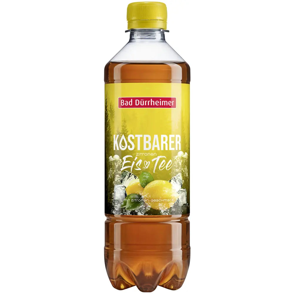 Bad Dürrheimer Kostbarer Zitronen-Eistee PET 20x 0,5 Liter (EINWEG)