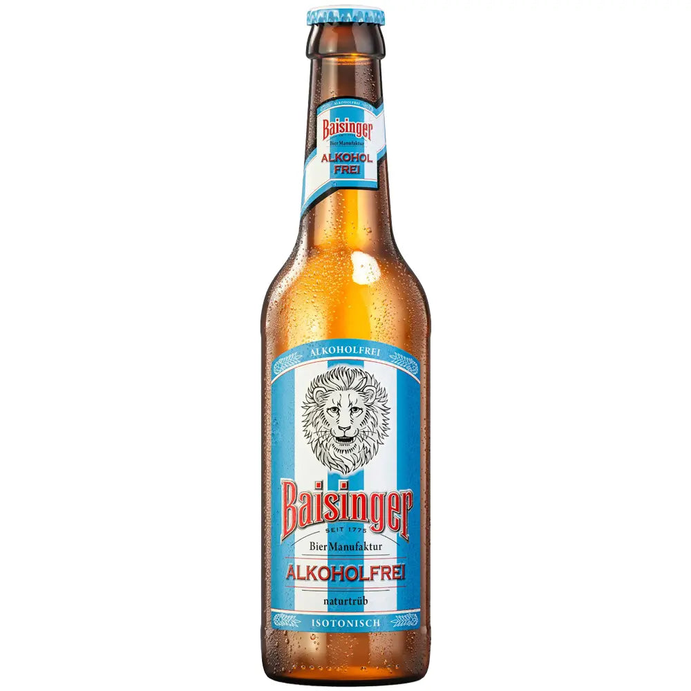 Baisinger Alkoholfrei Naturtrüb 24x 0,33 Liter (MEHRWEG)