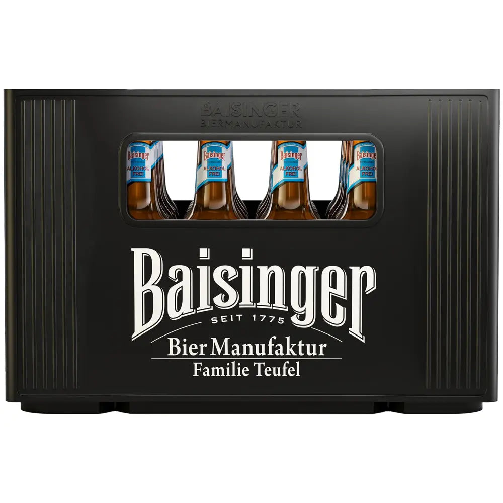 Baisinger Alkoholfrei Naturtrüb 24x 0,33 Liter (MEHRWEG)