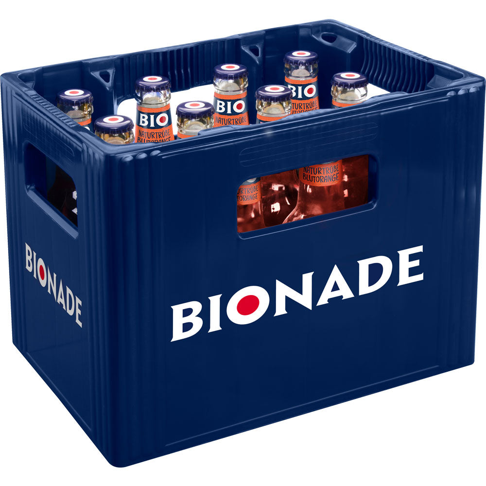 Bionade Naturtrübe Blutorange BIO 12x 0,33 Liter (MEHRWEG)