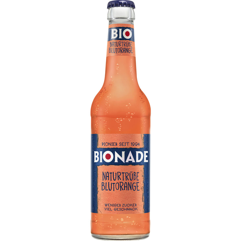 Bionade Naturtrübe Blutorange BIO 12x 0,33 Liter (MEHRWEG)