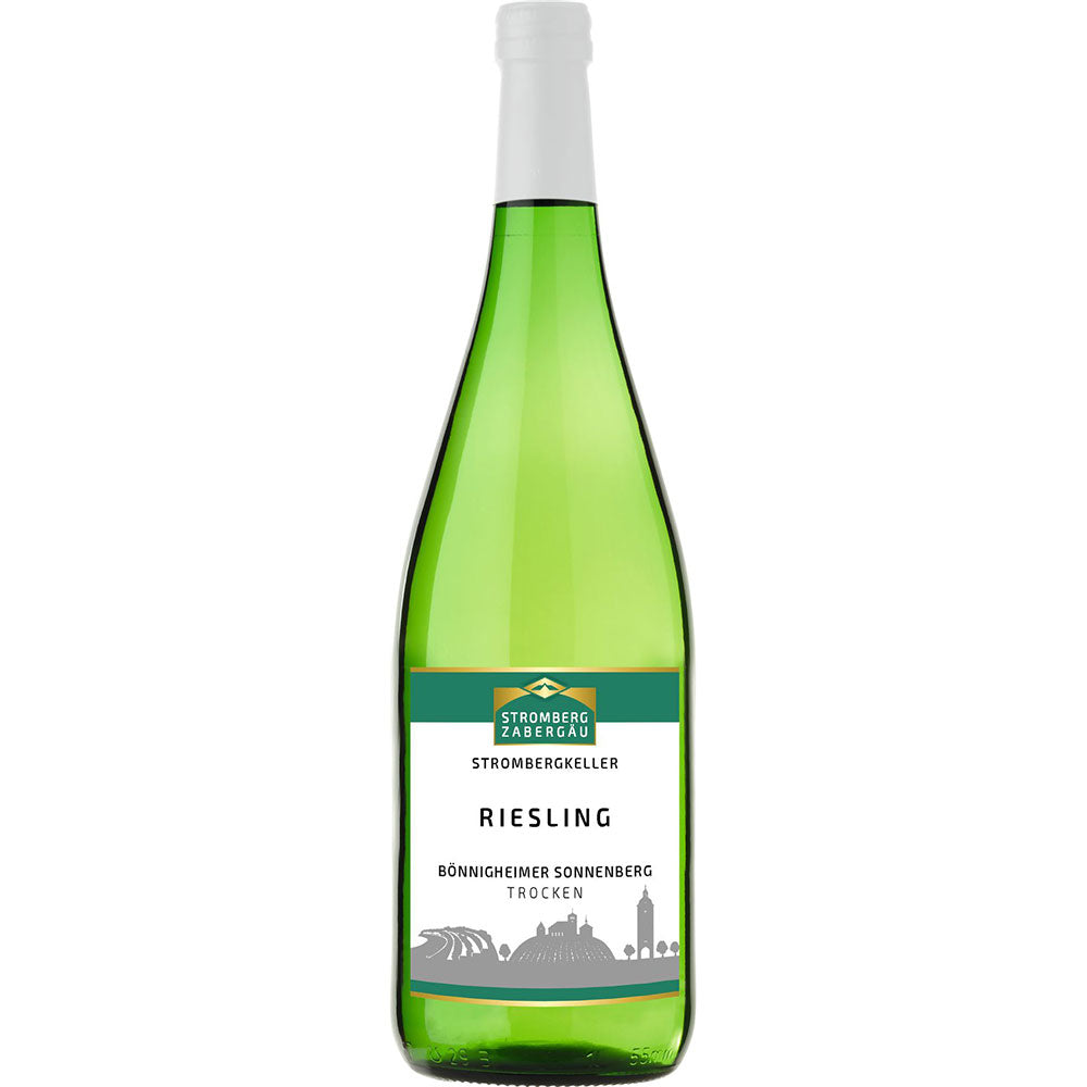 Weingärtner Stromberg-Zabergäu Bönnigheimer Sonnenberg Riesling QbA trocken 12x 1 Liter (MEHRWEG)