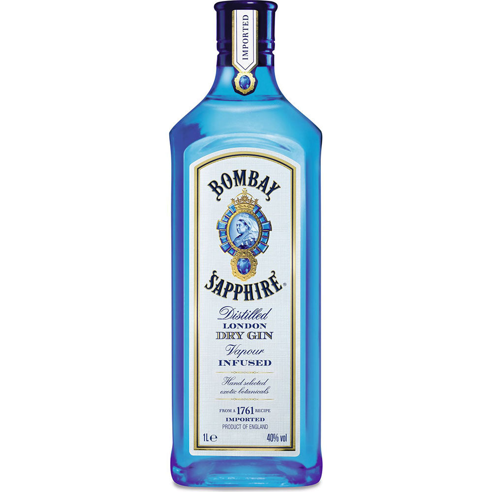 Bombay Sapphire East London Dry Gin 40% 1 Liter