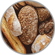 Ausschnitt von verschiedenen Brotsorten zur Darstellung der brotigen Noten in Weißweinen