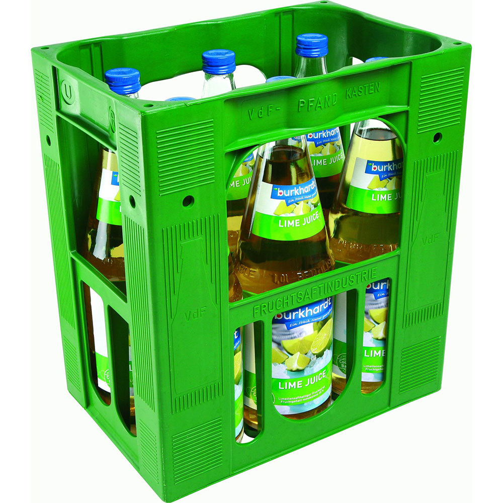 Burkhardt Lime Juice 6x 1 Liter (MEHRWEG)