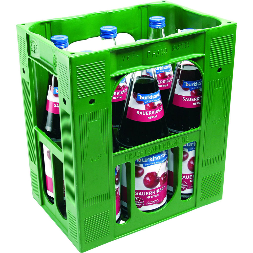 Burkhardt Sauerkirschnektar 6x 1 Liter (MEHRWEG)