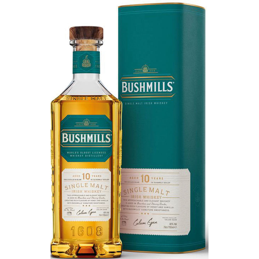 Bushmill Malt 10 Jahre Single Malt Irish Whiskey 40% 0,7 Liter