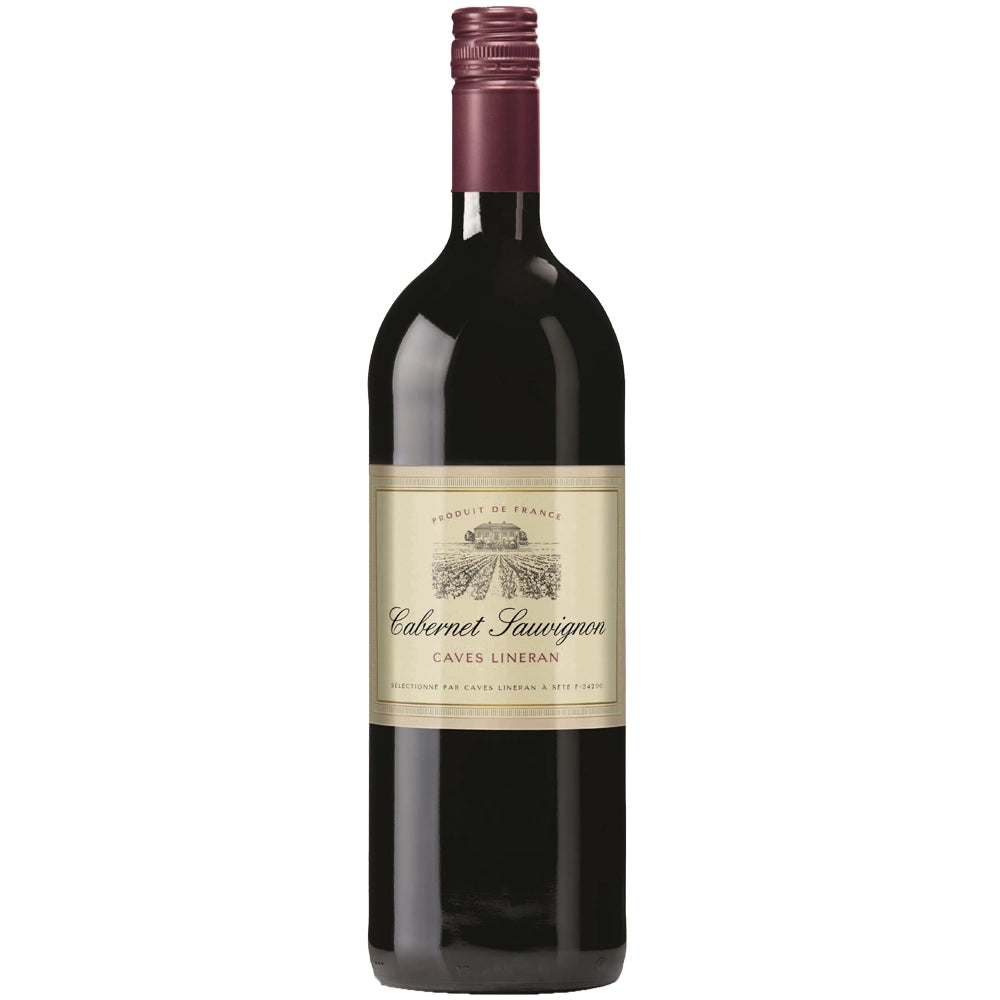 Cabernet Sauvignon Caves Lineran d'Oc 6x 1 Liter (MEHRWEG)