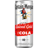Captain Morgan Spiced & Cola 10% 0,25 Liter Dose