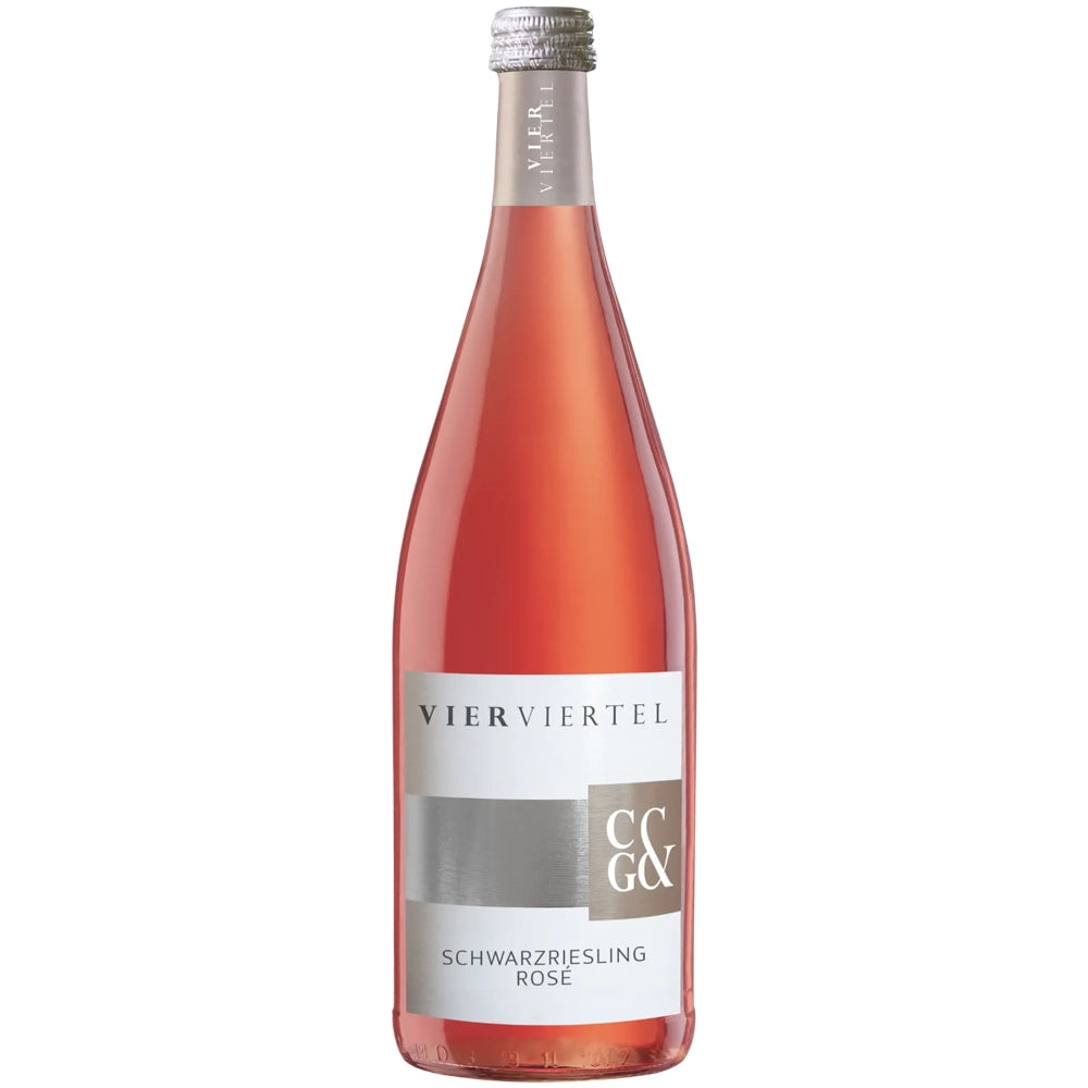 Weingärtner Cleebronn-Güglingen VierViertel Schwarzriesling Rosé 12x 1 Liter (MEHRWEG)