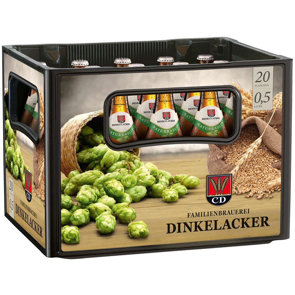 Dinkelacker Naturradler 20x 0,5 Liter (MEHRWEG)