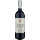 Eine Flasche Elio Altare Dolcetto D'Alba DOCG 2024, ein bekannter italienischer Rotwein aus dem Piemont von Elio Altare, mit weißem Etikett und silberner Halsfolie.