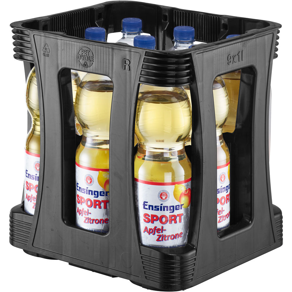 Ensinger Sport Apfel Zitrone PET 9x 1 Liter (EINWEG)
