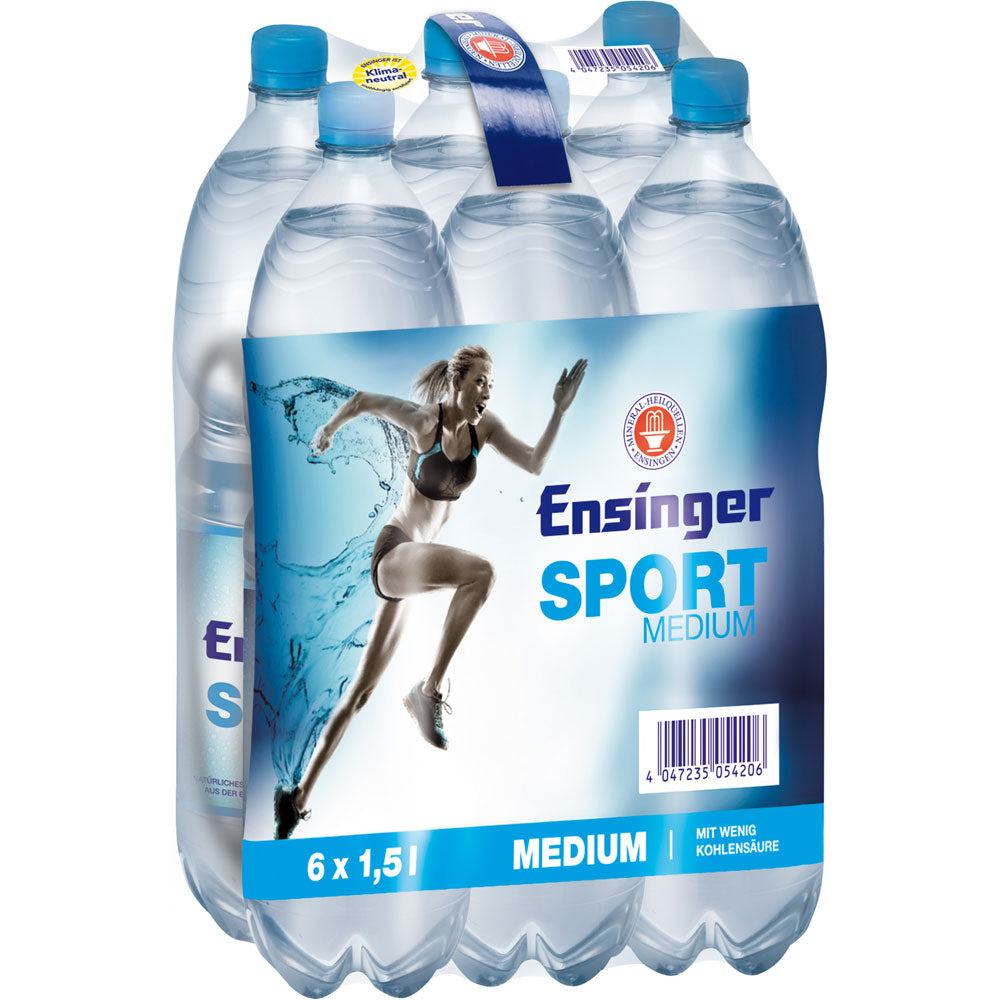 Ensinger Sport Medium PET 6x 1,5 Liter (EINWEG)