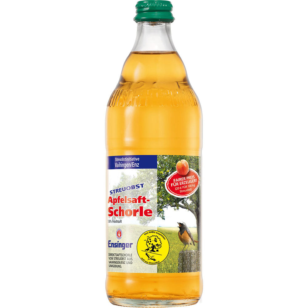 Ensinger Vaihinger Streuobst Apfelschorle 12x 0,5 Liter (MEHRWEG)