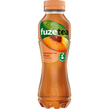Fuze Tea Schwarzer Tee Pfirsich Eistee PET 12x 0,4 Liter (EINWEG)