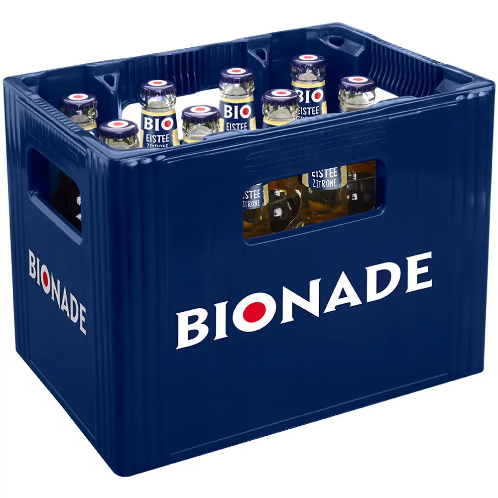 Bionade Eistee Zitrone 12x 0,33 Liter (MEHRWEG)