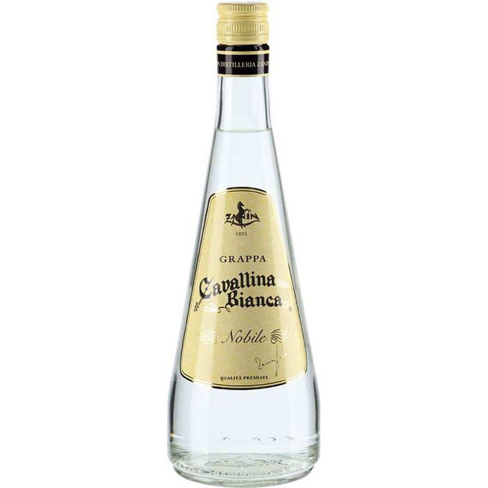 Grappa Nobile Cavallina Bianca 40% 0,7 Liter