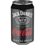 Jack Daniels & Coca-Cola Dose 10% 0,33 Liter