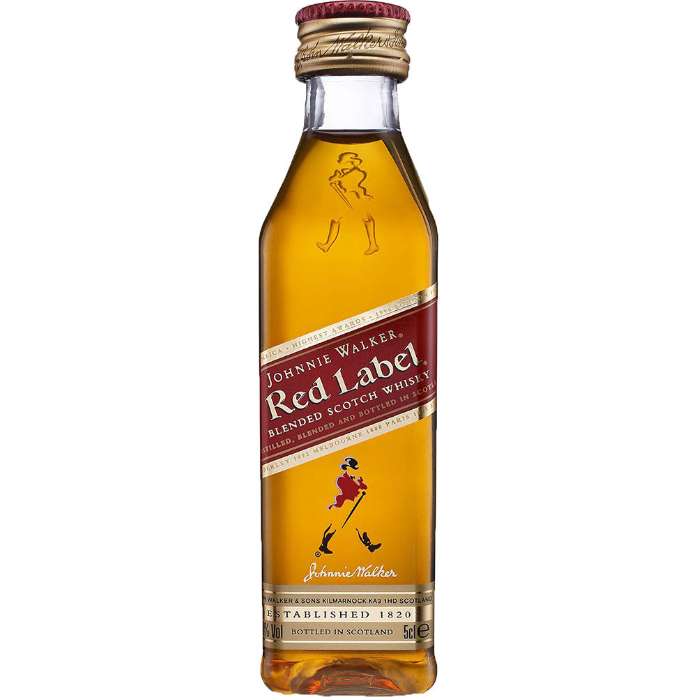 Johnnie Walker Red Label Blended Scotch Whisky 40% 0,05 Liter