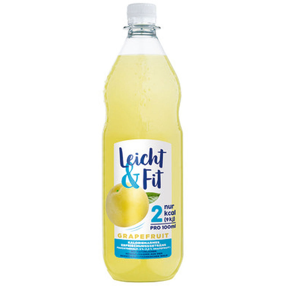 Leicht & Fit Grapefruit Light PET 12x 1 Liter (MEHRWEG)