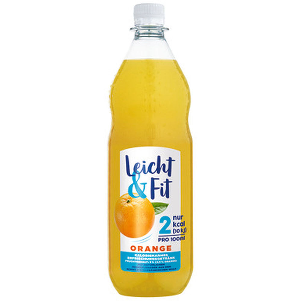Leicht & Fit Orange Light PET 12x 1 Liter (MEHRWEG)