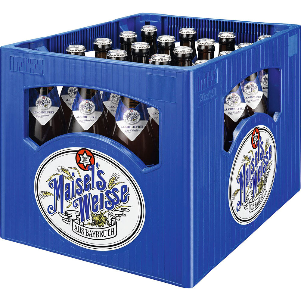 Maisel Weizen Alkoholfrei 20x 0,5 Liter (MEHRWEG)