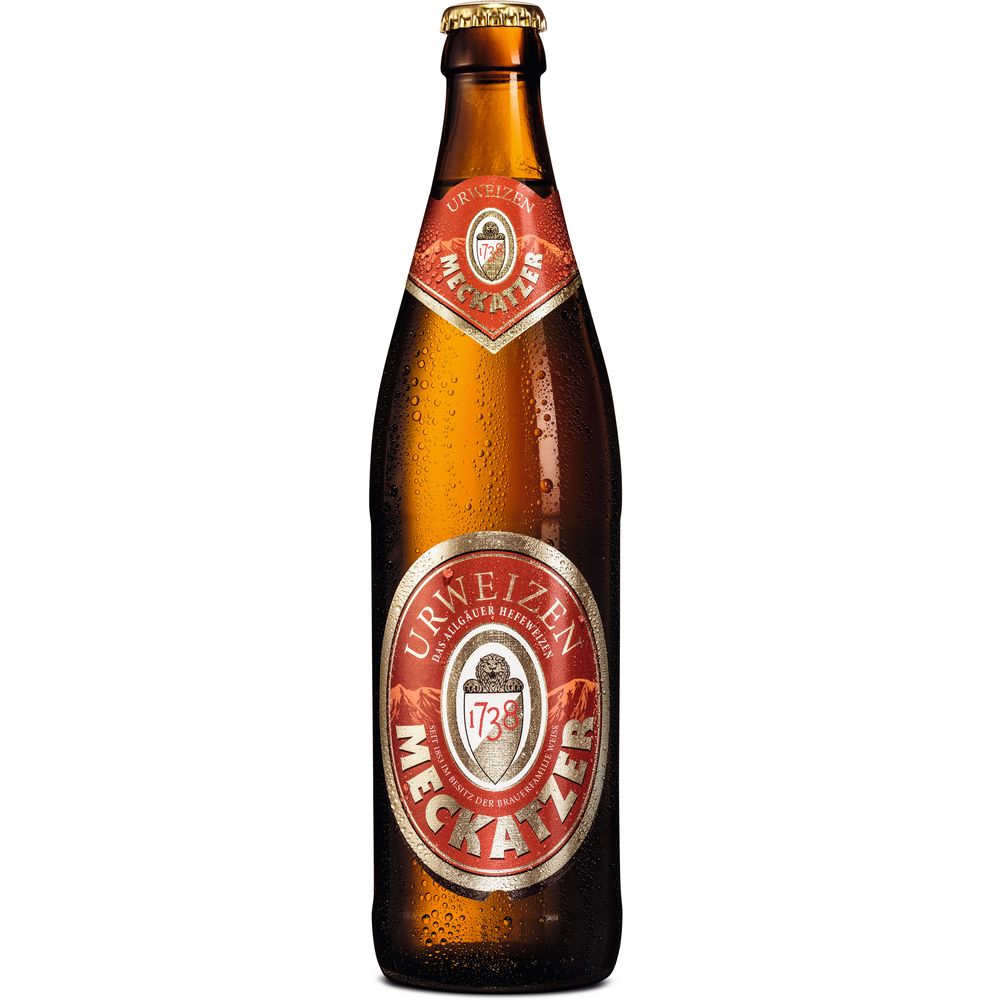 Meckatzer Urweizen dunkel 20x 0,5 Liter (MEHRWEG)